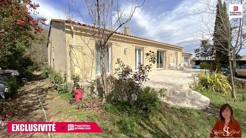EXCLUSIVITY TO ESTOHER !!! 10 min from Vinça, Charming 4-sided SINGLE STOREY villa of 165m² on a spacious plot of about 4300 m², in an ideal location to enjoy the tranquility and beauty of the surrounding nature. This villa opens its doors to you on ...