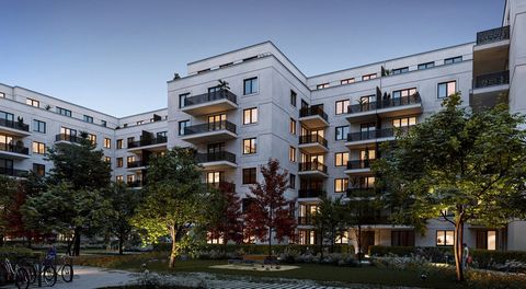 New building first occupancy, living in the Winterfeld neighborhood, living comfort at the highest level, with balcony, upscale furnishings, 1–4 room apartments to choose from, living areas of approx. 52m2 -197 m2, purchase prices from 289,146 € - 2,...