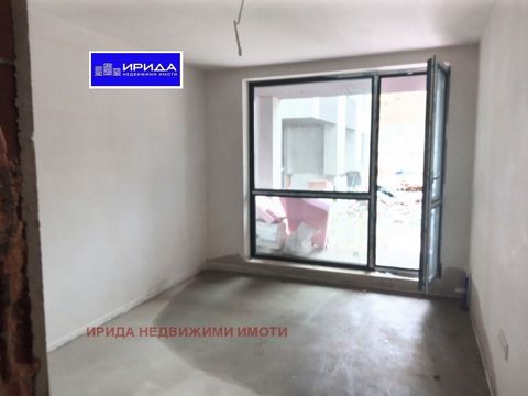 ACT 15!! IRIDA REAL ESTATE FOR SALE TWO-BEDROOM APARTMENT IN IRIDA QUARTER. OVCHA KUPPEL. The apartment is located on the fourth floor and is part of a new building in an advanced stage of construction, located in a quiet place in the area of Tsarigr...