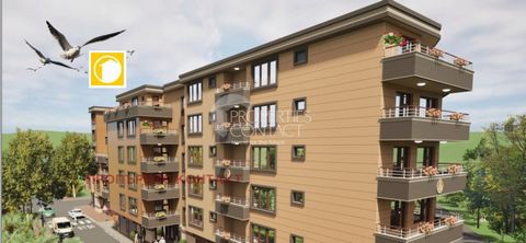 Reference number: 14079. New construction! We sell one-bedroom apartment in a new residential building with no maintenance fee in the town of Pomorie. The one-bedroom apartment has a total area of 59.21 m2 and is located on the 2nd floor in a buildin...