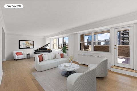 Have you ever walked down the streets of the city, looked up at one of the Penthouse apartments with amazing wrap-around terraces, and thought of one day living the New York dream? Well, here is your opportunity. This Residence truly is the New Yorke...