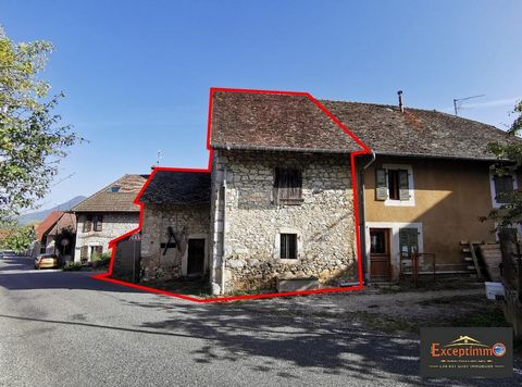 For sale: in the commune of POLLIEU. 5 min from BELLEY. Barn located on a plot of 166m2. Total area of approximately 154m2 (on 2 levels). Connected to collective sanitation. The barn benefits from a private well. Details on the natural and technologi...