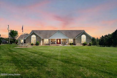 Welcome Home! Nestled on an expansive 7.5-acre +/- canvas of natural beauty, this sprawling 3,600 sq ft ranch home offers luxurious living combined with serene, picturesque surroundings. Inside, you will find not one, but two magnificent primary bedr...