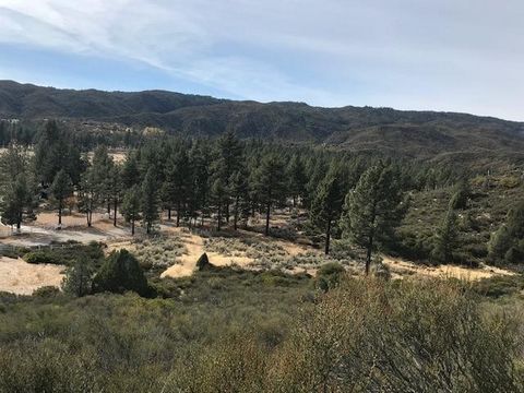 Rare panoramic view lot in beautiful Garner Valley with loads of room to build your dream home. 1000 feet of frontage. Private drive to the top of the hill with a large pad for building with panoramic views of the whole valley and loads of room below...