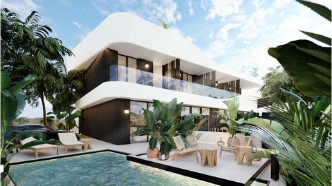 GC Immo Spain offers you NEW BUILD SEMI-DETACHED VILLAS IN ORIHUELA COST The residence is composed of 9 townhouses and semi-detached villas, distributed over 2 floors with 3 bedrooms, 3 bathrooms, open kitchen with seating area, private garden, large...