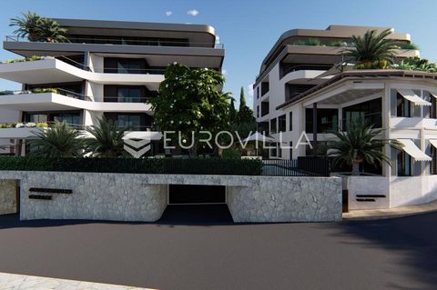 Opatija, Center, in the very center of the city there is a two-story apartment in a new building with an area of 242.27 m2. On the first floor there is a spacious living room with a kitchen and dining room, a toilet and a bathroom, and everything is ...