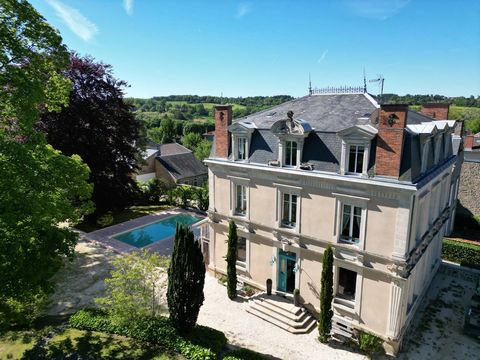 We are delighted to offer for sale this magnificent Maison Bourgeoise nestled in the residential quarter yet a short stroll from the heart of this bustling town and just 30km from Limoges. Built around 1900 this fabulous light-flooded property oozes ...