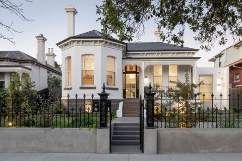 Inspect by Private Appointment at the Advertised times. Completed less than a year ago and set against a breathtaking private garden and pool backdrop has brilliantly transformed this classic solid brick Victorian residence into an unforgettably beau...
