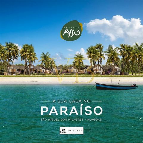 Reserva Aysú är en exklusiv utveckling för dig att uppleva fantastiska stunder på en av de mest eftertraktade platserna i Brasilien, belägen i São Miguel dos Milagres - Alagoas. Reserva Aysú erbjuder exklusiviteten hos 47 lyxiga villor i tropisk stil...