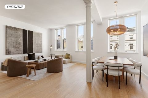 Introducing the Lispenard Collection - True Tribeca Loft Living. Model Residences Now Open. Loft 3 at 57 Lispenard is a full-floor 3-bedroom, 3-bathroom loft offering northern and southern exposures. Keyed elevator entry leads into the elegantly scal...