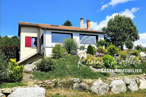 TRES BELLE MAISON AVEC VUE DEGAGEE + GRAND TERRAIN