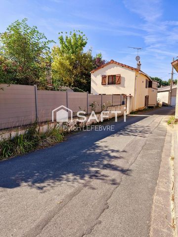 Maison 3 chambres avec cave, jardin et garage