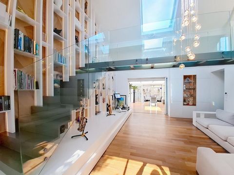 Maison rénovée avec élégance par un architecte