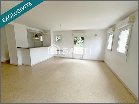 Grand appartement contemporain (premier étage) en bon état à cinq minutes de GENNES VAL DE LOIRE