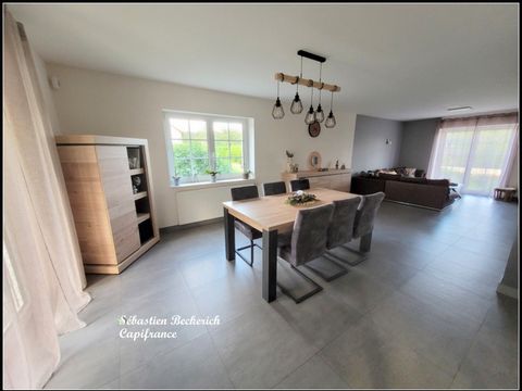 Dpt Moselle (57), à vendre SARREGUEMINES maison P6 de 166 m² (197 m² au sol)