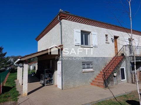 Maison 6 pièces comprenant 4 chambres et garage.