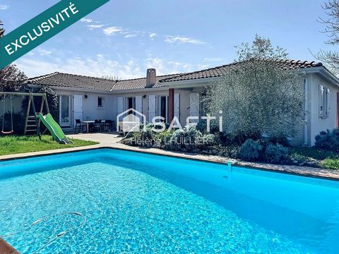 Fonsorbes-Maison T5 de 138m² avec piscine, garage et cabanon