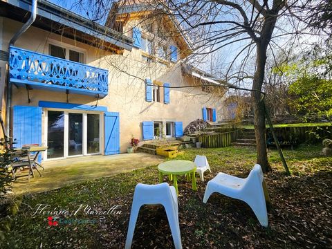 APPARTEMENT, TYPE MAISON, JARDIN PRIVATIF, CELLIER, PARKING, PERS-JUSSY, COUR PRIVATIVE