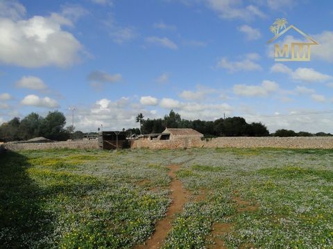 This charming property is located in a privileged area in the countryside of Sant Lluís. With a reform project, the house will have a living area of 46 m2, consisting of a bedroom, a bathroom and open plan living-dining-kitchen area. With 6.580 m2 of...