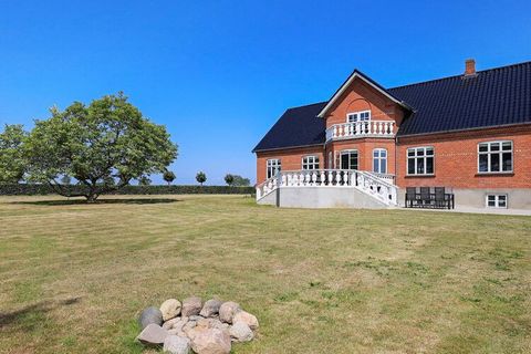 Between Nordenhuse and Skabohuse, this activity house is located in idyllic surroundings with fields and only about 2000 meters to the beach. The cottage is tastefully decorated with room for 12 & # 160; people in five rooms. There is 1 bathroom and ...