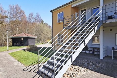 Holiday apartment with panoramic sea views located in scenic surroundings between Hou and Hals. There are only approx. 100 m to the child-friendly sandy beach. Balcony with sea views, garden furniture and Webergrill. The holiday apartment has two bed...