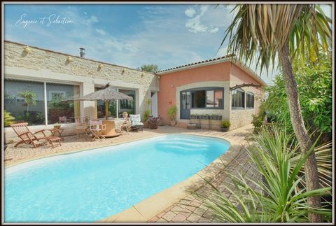 Dpt Hérault (34), à vendre proche de GIGNAC maison P7 de 232 m² - Terrain de 984 - Plain pied et dependance
