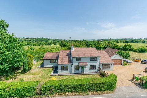 An attractive and individual Detached Property enviably positioned on a large plot of 1.7 acres and boasting many fine features that include a self-contained one bedroom Detached Annexe and spectacular views over fields and Nazeing Golf Club. The pro...
