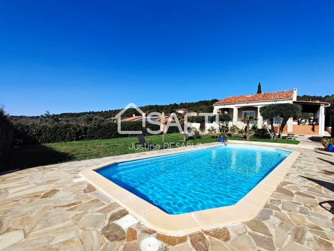Do you dream of living in a haven of peace, in the heart of Provençal nature? Look no further, this 190m² villa is made for you! Located in a quiet and peaceful area, this charming property offers you an exceptional panorama of the surrounding hills....