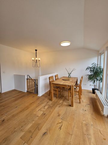 A four-room, furnished, duplex apartment with one balcony and two terraces in the most fantastic part of Mitte/Prenzlauer Berg, 2 minutes away from Zionskirche and Kastanienallee. Families with pets and children are very welcome! - Area: 95 sq meters...