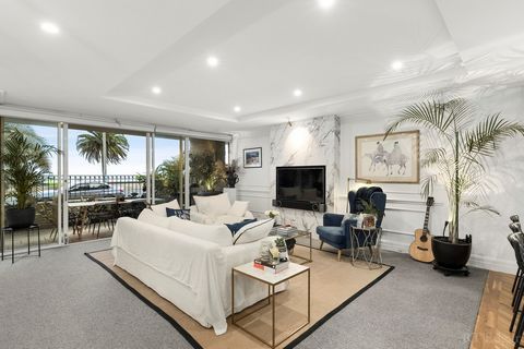 Nestled along Melbourne's iconic beachfront, 21/156 Beaconsfield Parade in Albert Park stands as a testament to luxurious seaside living. This ground-floor residence, with its prestigious address overlooking the serene Port Phillip Bay, offers an unp...