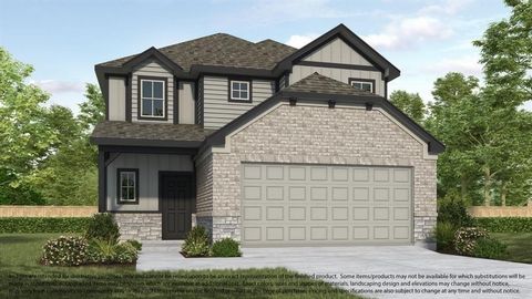 LONG LAKE NEW CONSTRUCTION - Welcome home to 19010 Rising Mesquite Street located in the community of Grand Oaks and zoned to Cypress-Fairbanks ISD. This floor plan features 4 bedrooms, 3 full baths, 1 half bath, and an attached 2-car garage. This pr...