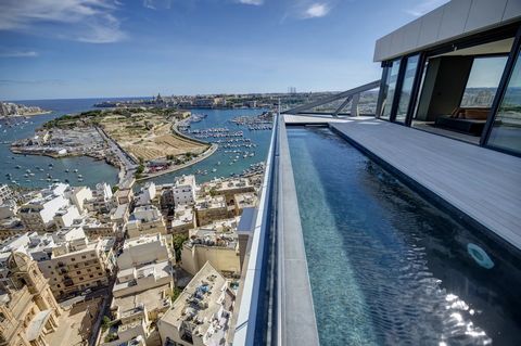 Perched within an exclusive, brand-new tower complex, this unparalleled 725sqm, three-bedroom stand alone duplex penthouse, fully furnished and featuring a pool, spans two levels. Commanding attention, its two expansive terraces offer breathtaking 36...