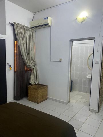 My offer is located at number 6 magarza close mabushi abuja. it's a one bedroom with a shared living room and kitchen.it is a block of flats in a compound.