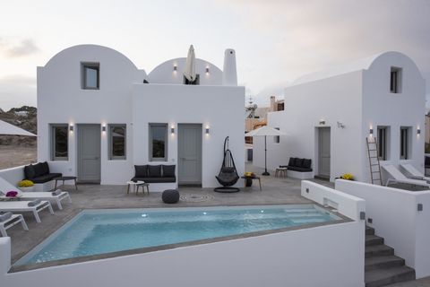 Situated in the traditional village of Vothonas, right in the middle of Santorini island, my property consists of four private/independent suites offering great views of Sunrise, Pyrgos Kallistis, and the Aegean Sea, with the option to be booked all ...