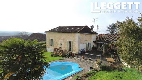 A28065NAH16 - In a small hamlet in the middle of green countryside, with superb views, a beautiful stone house with 4 bedrooms, a guest house, a beautiful garden with swimming pool, all on a plot of almost 4,000 m2. Ready to move in immediately. Info...