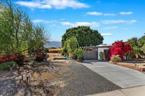 Great opportunity for investors and developers! This house sits on almost half an acre (.44) of prime land in Cathedral City. The house has 2 bedrooms and a spacious patio and the parcel of land next door (apn 680-333-030) is included in this sale. L...