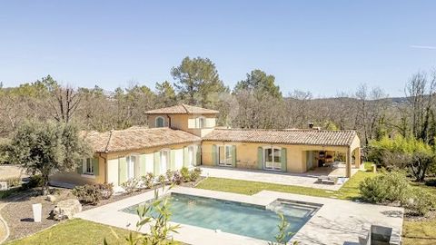 Nestled in the serene landscapes of the Côte d'Azur, just a stone's throw from the charming medieval village of Callian, lies a haven of tranquillity and elegance. Welcome to your dream family villa, where sophistication meets countryside charm. Span...