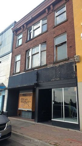 Attention contractors and renovators. 3 storey commercial building, 2nd and 3rd floor have been completely gutted and waiting to be renovated to suit your needs. 2nd floor has some drywall completed, 3rd floor gutted down to framing. Main floor has a...