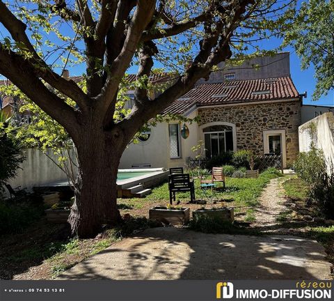 Mandate N°FRP157365 : House approximately 150 m2 including 6 room(s) - 5 bed-rooms - Site : 347 m2. - Equipement annex : Garden, Terrace, parking, double vitrage, piscine, cellier, - chauffage : electrique - MAKE AN OFFER - Class Energy D : 215 kWh.m...