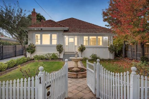 Absolutely irresistible from the street, this elegant four bedroom weatherboard charmer is full of surprises in its north facing rear garden. Timeless with its high ceilings, ornate cornices, picture rails and sparkling hardwood floors, this elevated...