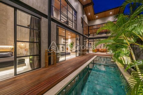 Price at USD 390,000 until 2047 Step into the epitome of luxury with this exquisite villa nestled in the highly coveted area of Canggu – Babakan. Priced at USD 390,000, this fully furnished property boasts an impressive leasehold until 2047, presenti...