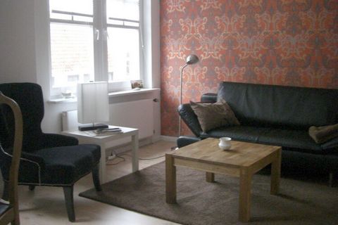 Nowoczesny, wygodny i jasny apartament wakacyjny dla 2-3 osób, położony w centrum starego miasta w Lubece
