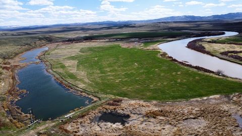 The Winding S Ranch lies along the banks of the mighty and wild Yampa River for 3.75 +/- miles and is comprised irrigated and sub-irrigated bottoms from over 25 CFS of water rights complimented by numerous springs! Located along the river bottom far ...