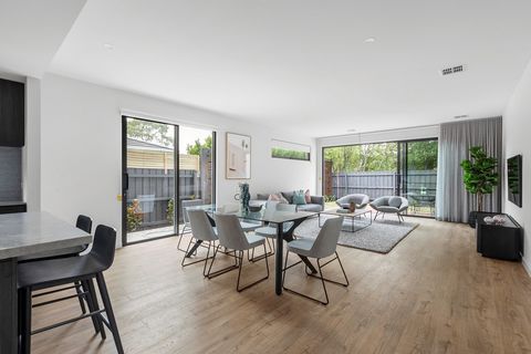 Bathed in natural light, expanded to perfection, and embraced by lush gardens, this Brand New town residence epitomizes family elegance with broad appeal. Positioned to orientate to the north, this substantial four-bedroom, three-bathroom home sets a...
