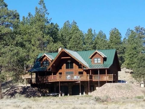 This remarkable custom built log home is on 20 acres, nestled in the tall ponderosa pines. Located 19 miles south of Quemado on Hwy. 32. Excellent mountain views! Near Quemado Lake. Surrounded by the Apache National Forest. 2441 SF. Kuhn's Brother's ...