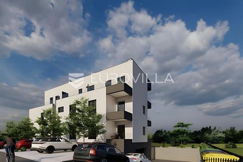 Three-bedroom apartment with a closed area of 53.66 m2 located on the ground floor.It consists of a hallway, living room, kitchen, dining room, loggia, bedroom, bathroom and children's room.It has a parking space and a garden. Total net area 78.21 m2...