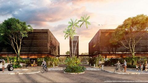 Edena Tulum is an exclusive residential development featuring 200 properties including 2 and 3 bedroom houses and luxurious 2 bedroom condos spread across 6 hectares of lush vegetation within a private community. Designed to provide a lifestyle in ha...