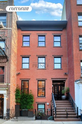 Nestled on a picturesque, tree-lined street in Manhattan's East Village, this 20-foot-wide single-family townhouse seamlessly blends historic charm with modern sophistication. Originally constructed in 1900, the home has been meticulously restored by...