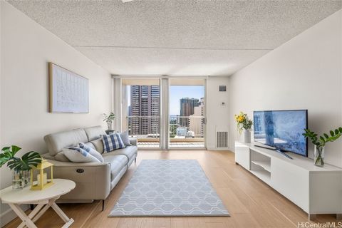 Welcome to Waikiki! This spacious one-bedroom unit features an open floor plan and has been fully renovated, offering excellent condition throughout. Perfectly located in the heart of Waikiki, this condo is just a short distance from the beach, shopp...