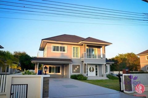 Two storey house 4 bedroom for sale at thanaporn park home 5 sansai chiangmai